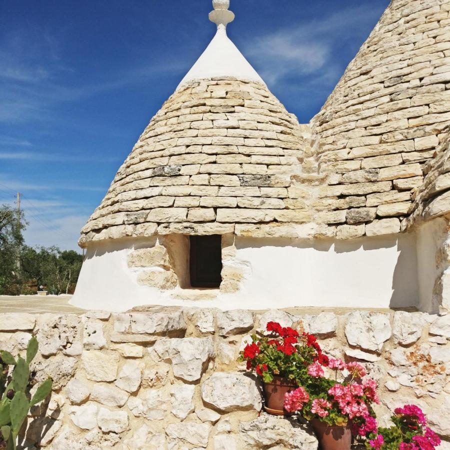 مبيت وإفطار غروتاليي Trulli Di Spinaruta المظهر الخارجي الصورة
